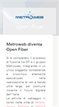 Mobile Screenshot of metroweb.it